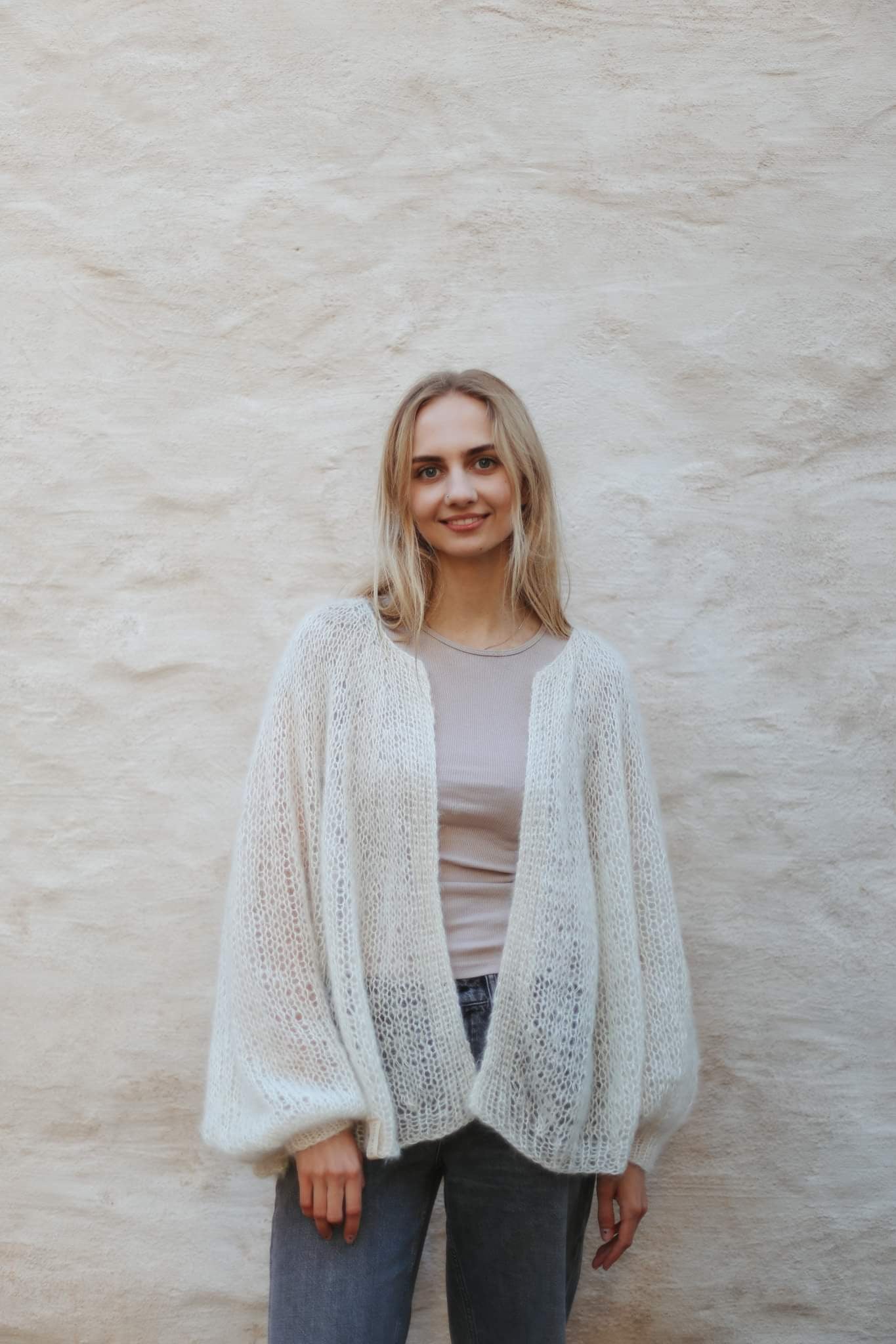 Winter CARDIGAN / cream