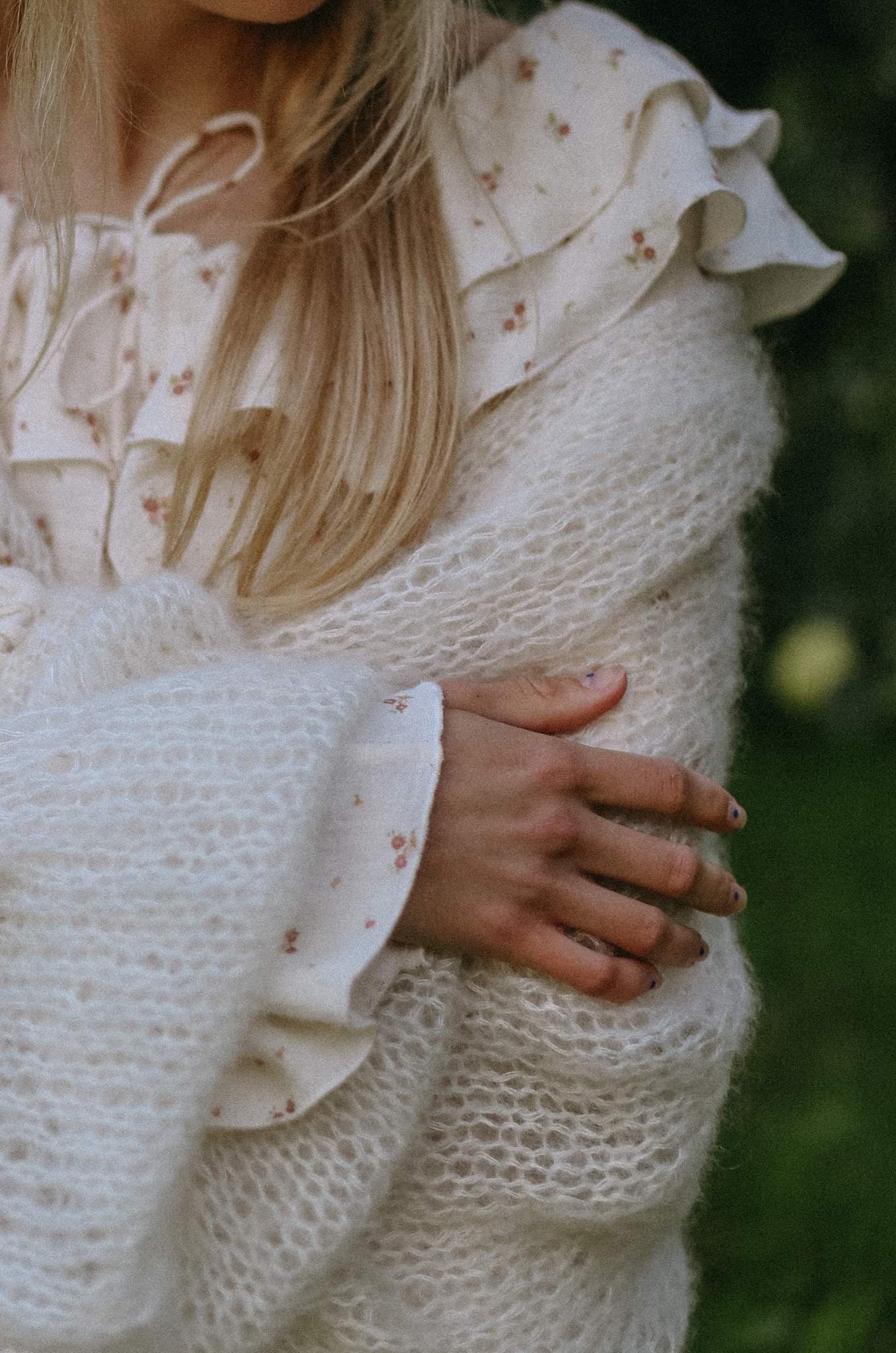 Winter CARDIGAN / cream