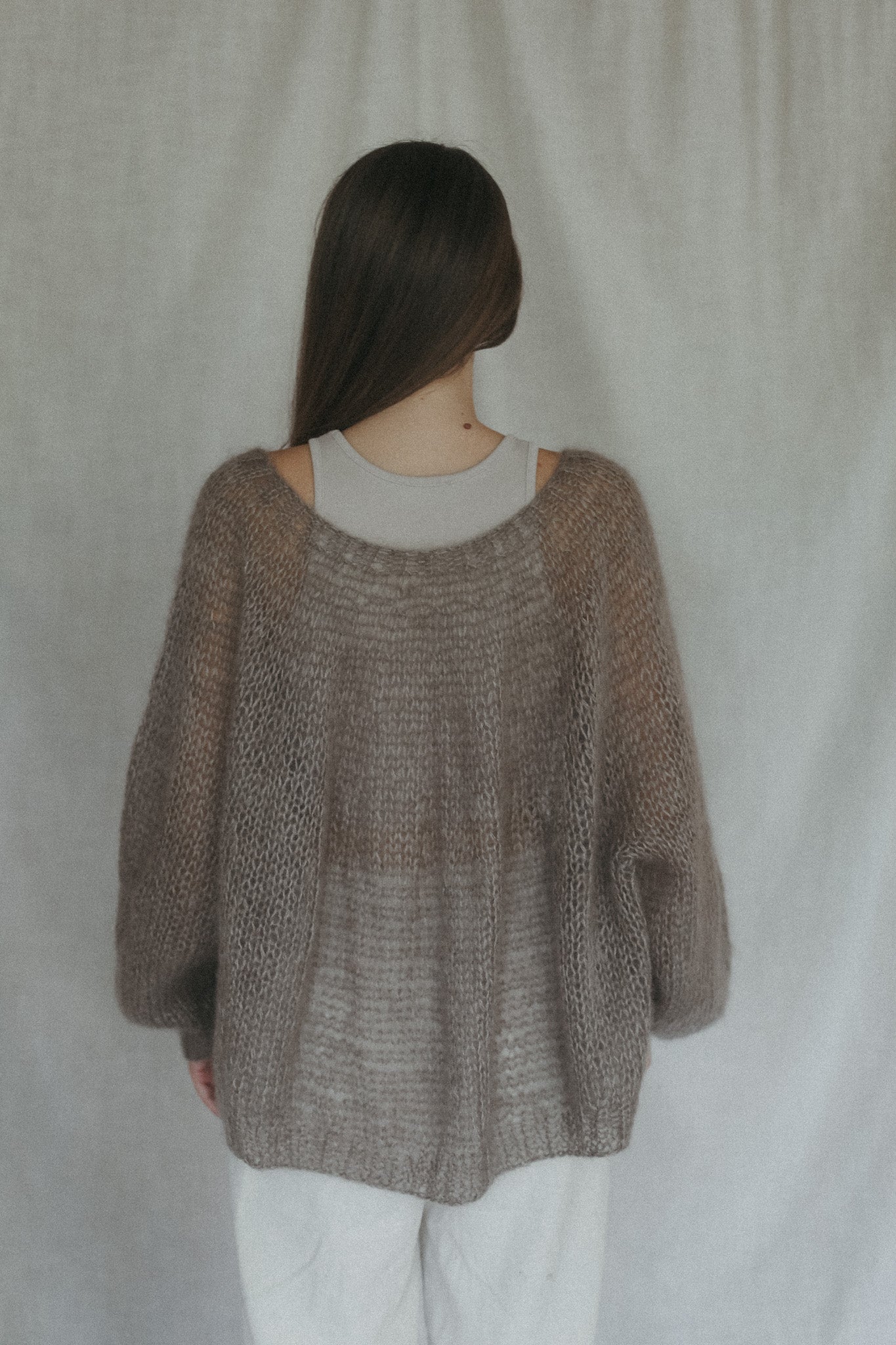 Winter CARDIGAN / linen